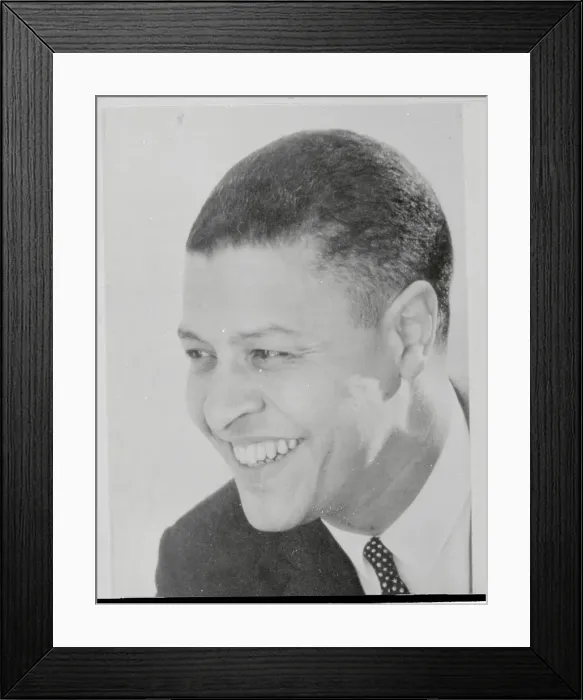 Framed Print : President of Michigan State University Dr Clifton R. Wharton Jr