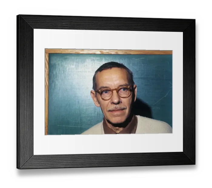Framed Print : Portrait of Alfred D. Hershey Framed Print : Portrait of Alfred D. Hershey