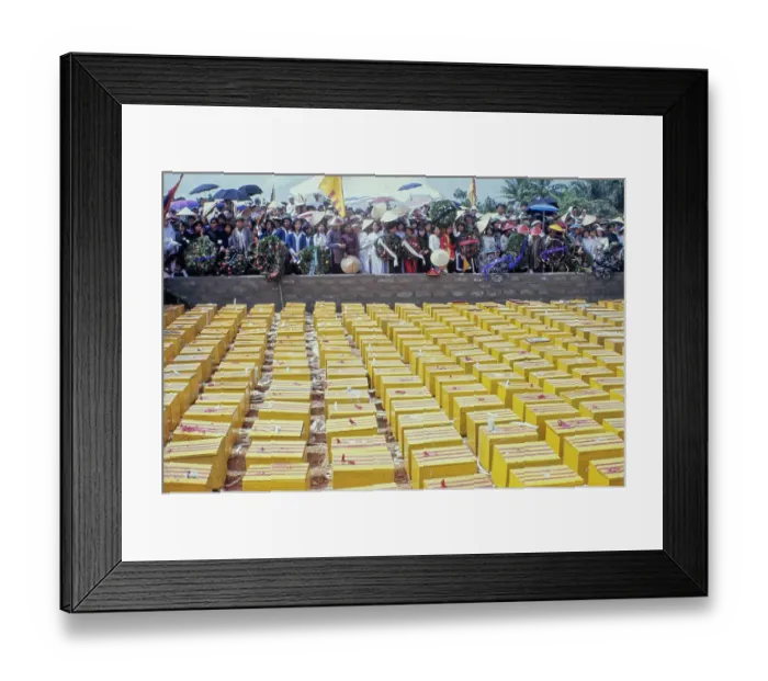Framed Print : Tet Offensive Funeral, Vietnam War Framed Print : Tet Offensive Funeral, Vietnam War