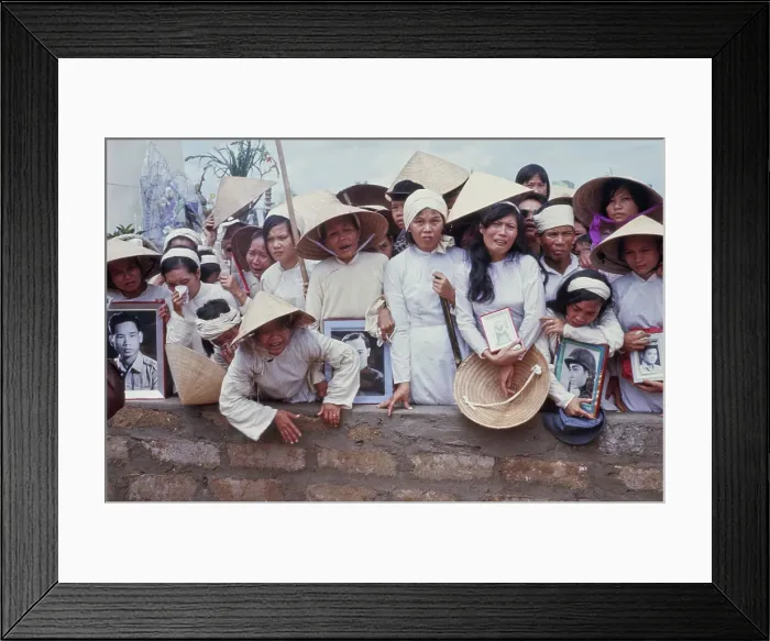 Framed Print : Tet Offensive Funeral, Vietnam War Framed Print : Tet Offensive Funeral, Vietnam War