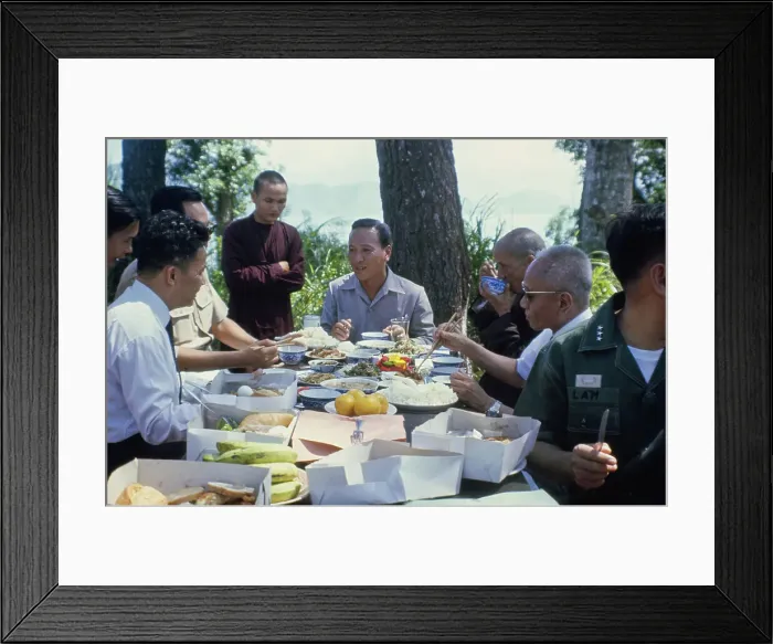 Framed Print : Tet Offensive Funeral, Vietnam War