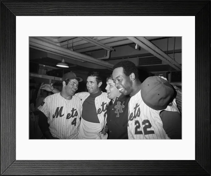 Framed Print : R.Swoboda, Jc.Martin, T.Seaver, D.Clendenon Framed Print : R.Swoboda, Jc.Martin, T.Seaver, D.Clendenon