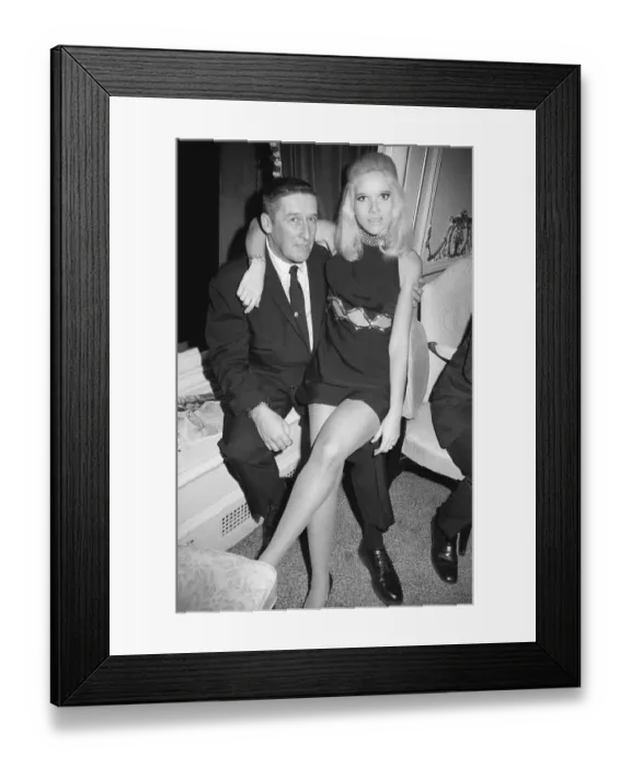 Framed Print : Mickey Spillane And Wife Sherry Framed Print : Mickey Spillane And Wife Sherry