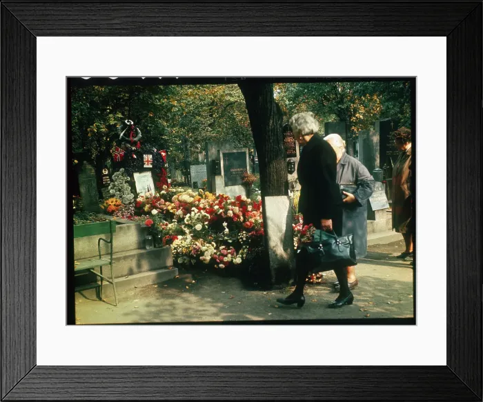 Framed Print : The Grave of Jan Palach Framed Print : The Grave of Jan Palach