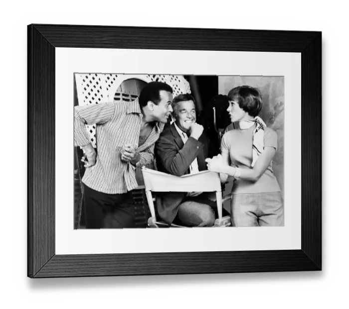 Framed Print : Julie Andrews, Harry Belafonte, Gower Ch Framed Print : Julie Andrews, Harry Belafonte, Gower Ch