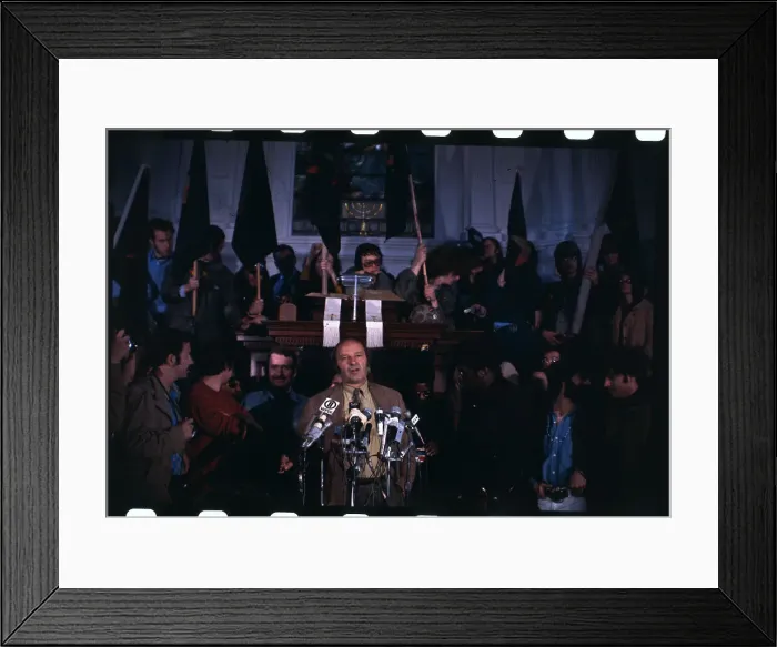 Framed Print : Dellinger Speaking at Conference Framed Print : Dellinger Speaking at Conference