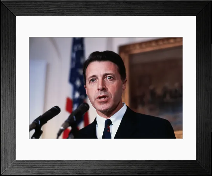 Framed Print : Portrait of Caspar W. Weinberger Framed Print : Portrait of Caspar W. Weinberger