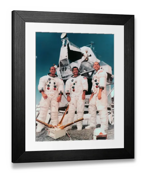 Framed Print : Charles Conrad Jr with Richard F Gordon and Alan L Bean Framed Print : Charles Conrad Jr with Richard F Gordon and Alan L Bean