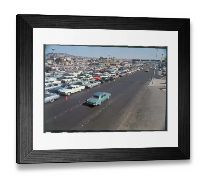 Framed Print : Traffic on Highway