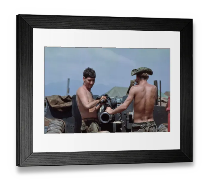 Framed Print : Hill 55, Vietnam War