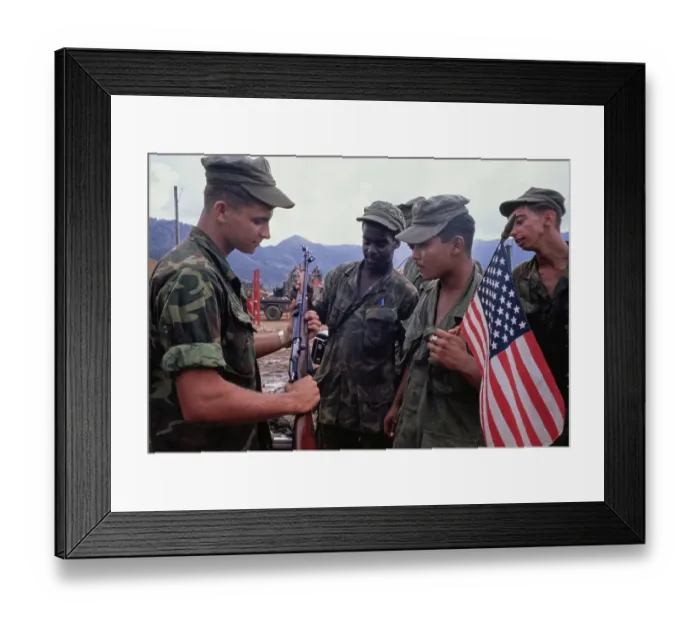 Framed Print : Dong Ha, Vietnam War