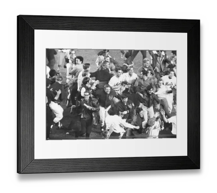 Framed Print : Baseball Pitcher Mobbed By Lots Of Fans Framed Print : Baseball Pitcher Mobbed By Lots Of Fans