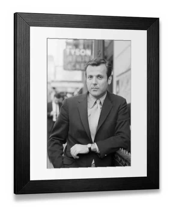 Framed Print : William Goldman on Broadway Framed Print : William Goldman on Broadway