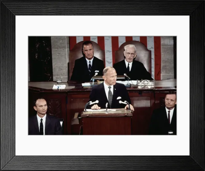 Framed Print : Apollo 11 Astronauts Meeting with Congress Framed Print : Apollo 11 Astronauts Meeting with Congress