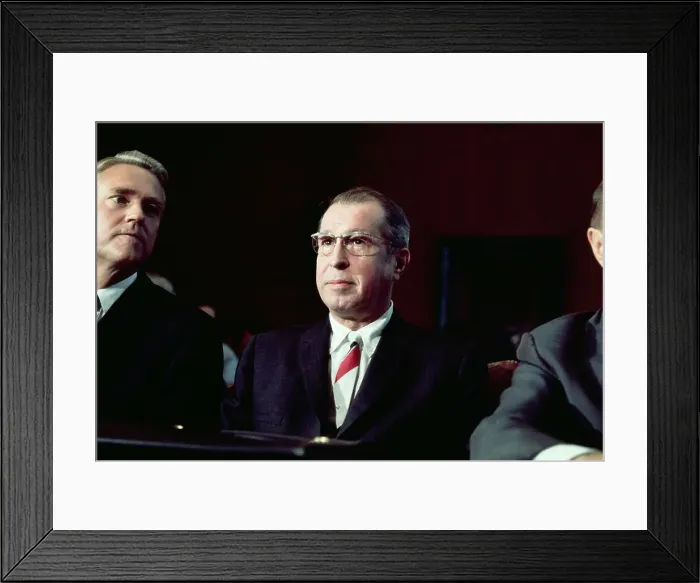 Framed Print : Clement F. Haynsworth, Jr. Appearing Before Senate Committee