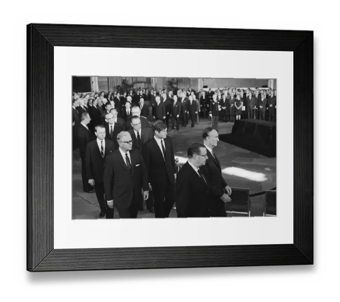 Framed Print : Senators View Everett Dirksen's Coffin Framed Print : Senators View Everett Dirksen's Coffin