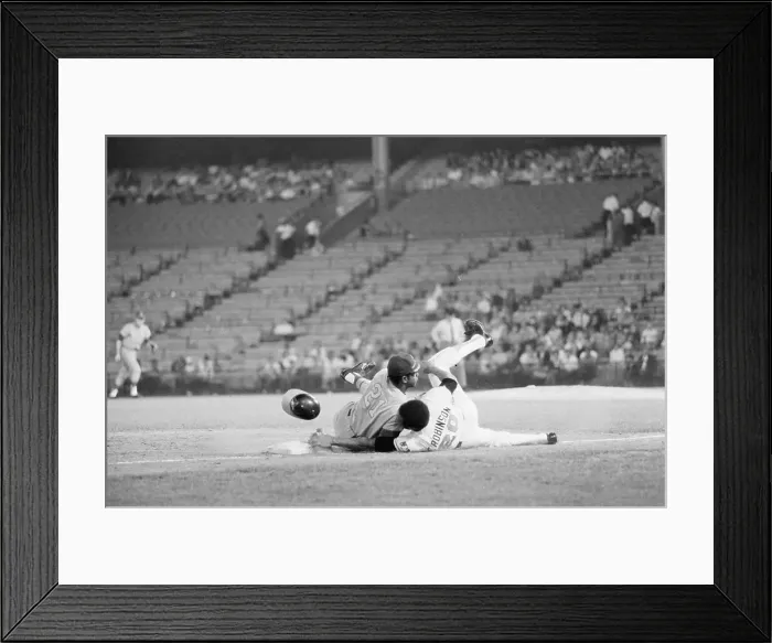 Framed Print : Frank Robinson and Tom Harper