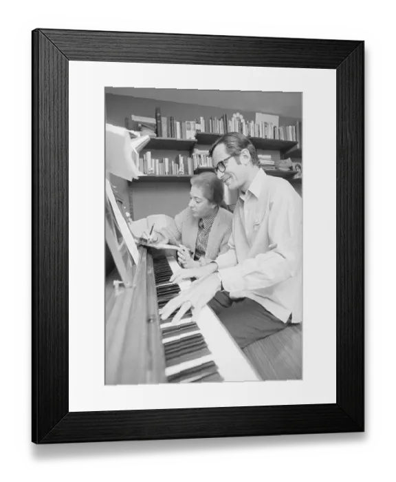 Framed Print : Alan and Marilyn Bergman Framed Print : Alan and Marilyn Bergman