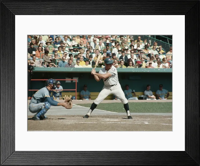 Framed Print : Bob Allison in Batting Action Position Framed Print : Bob Allison in Batting Action Position