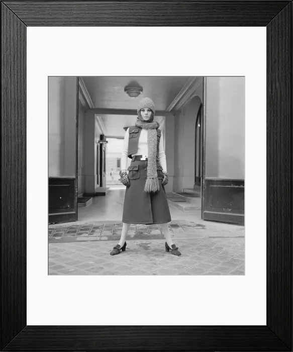 Framed Print : Model With Fashion Dress Framed Print : Model With Fashion Dress