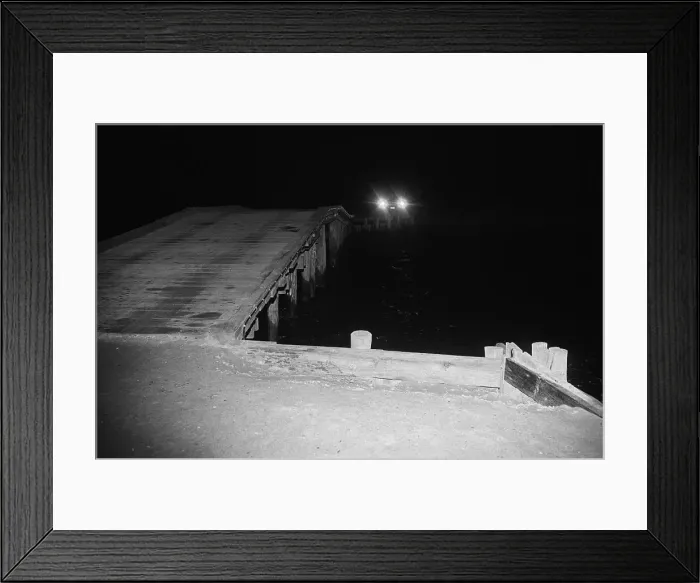 Framed Print : Dyke Bridge On Chappaquiddick Island Framed Print : Dyke Bridge On Chappaquiddick Island