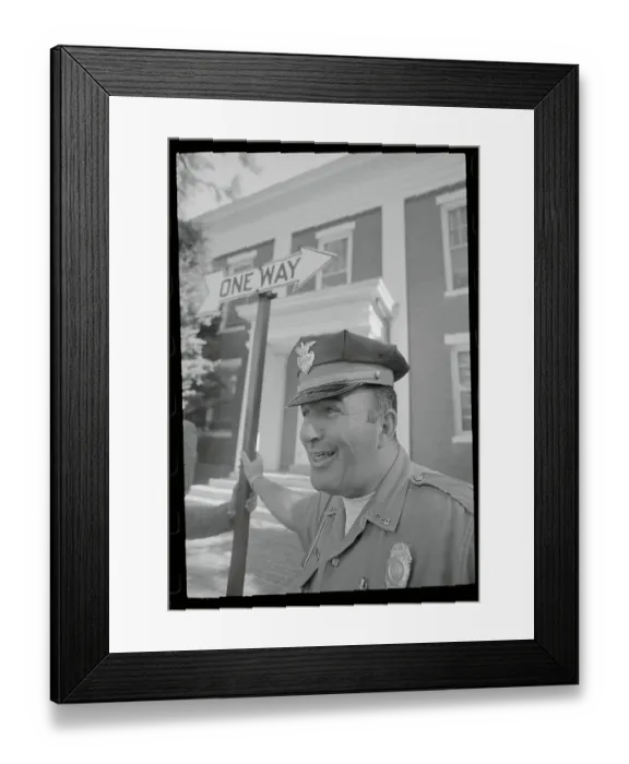 Framed Print : Domenick Arena Smiling Framed Print : Domenick Arena Smiling