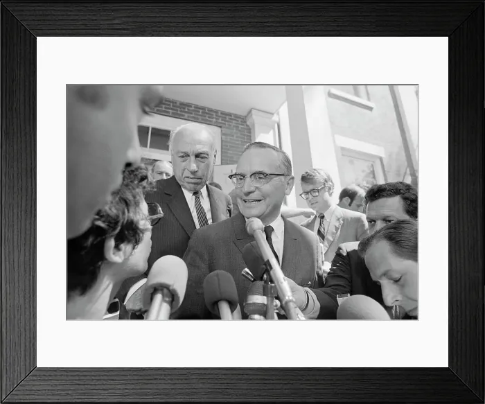 Framed Print : Robert Clark Jr. and Edward Hanify Framed Print : Robert Clark Jr. and Edward Hanify