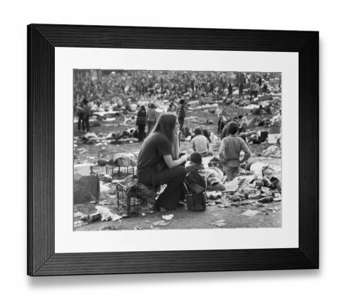 Framed Print : Girl Watches The Dawn Break Framed Print : Girl Watches The Dawn Break