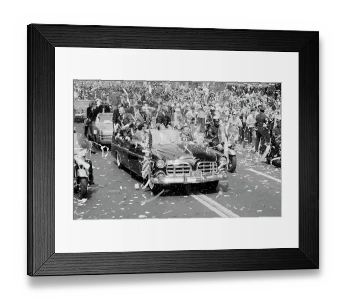 Framed Print : Apollo 11 Astronauts During Parade Framed Print : Apollo 11 Astronauts During Parade