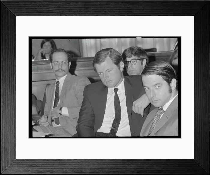 Framed Print : Edward Kennedy at a Senate Meeting Framed Print : Edward Kennedy at a Senate Meeting