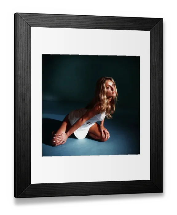 Framed Print : Sharon Tate Posing Seductively For the Camera Framed Print : Sharon Tate Posing Seductively For the Camera