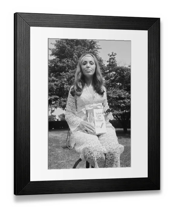 Framed Print : Mrs. Billie Young, Writer