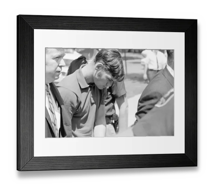 Framed Print : John Norman Collins Being Led to Court Framed Print : John Norman Collins Being Led to Court