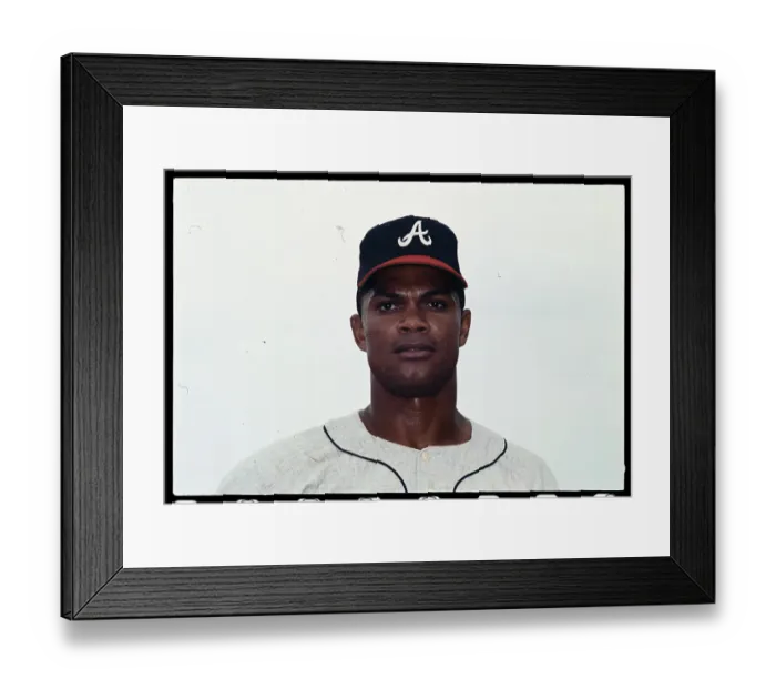 Framed Print : Outfielder Felipe Alou Framed Print : Outfielder Felipe Alou
