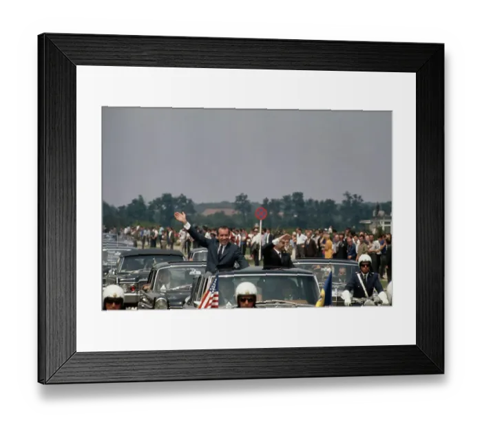 Framed Print : Richard Nixon And Nicolae Ceaușescu Framed Print : Richard Nixon And Nicolae Ceaușescu