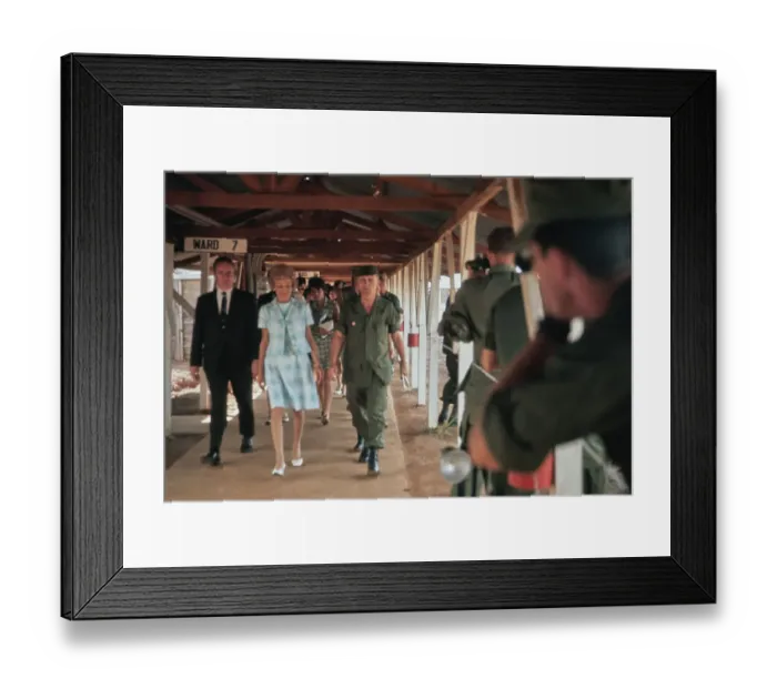 Framed Print : First Lady Pat Nixon, Vietnam War Framed Print : First Lady Pat Nixon, Vietnam War