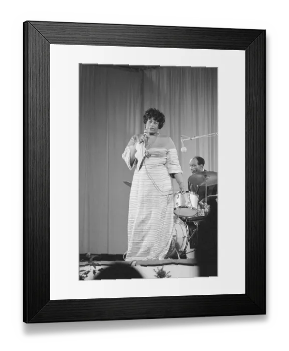 Framed Print : Jazz Singer Ella Fitzgerald Framed Print : Jazz Singer Ella Fitzgerald
