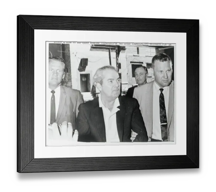 Framed Print : Portrait of Felix Alderisio
