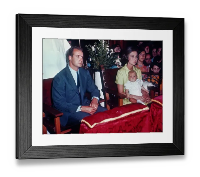 Framed Print : The Next Ruling Family of Spain