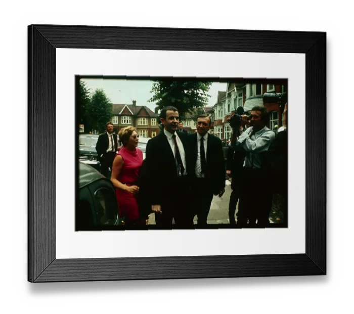 Framed Print : Gerald Brooke Being Released From Prison Framed Print : Gerald Brooke Being Released From Prison