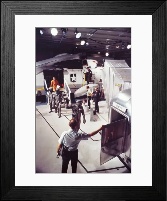 Framed Print : Apollo 11 Astronauts Entering Quarantine Framed Print : Apollo 11 Astronauts Entering Quarantine
