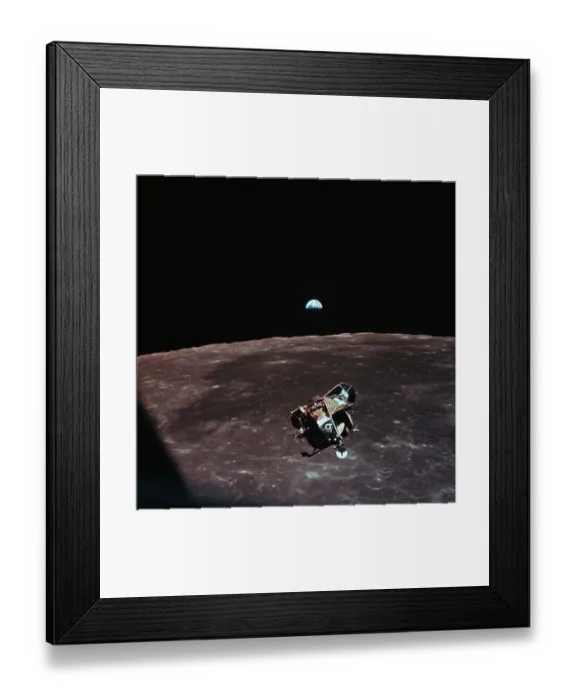 Framed Print : Apollo 11 Lunar Module