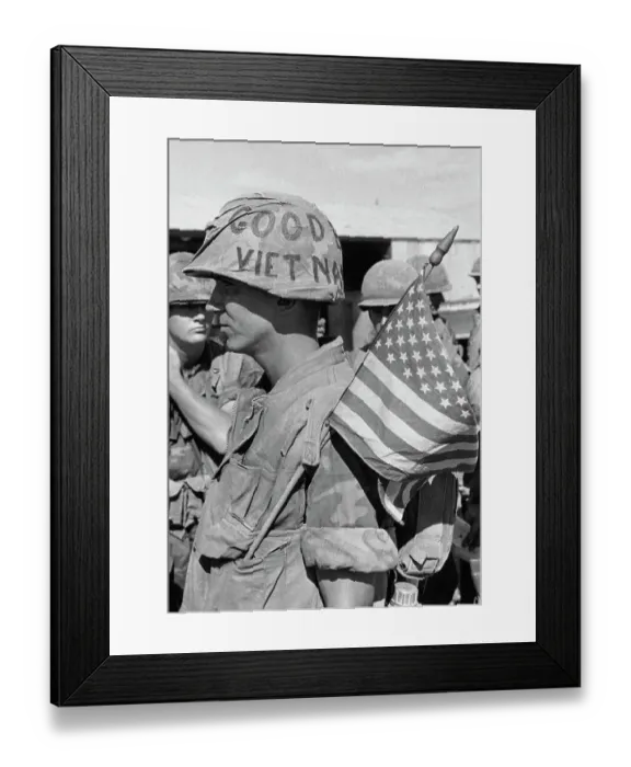 Framed Print : Vietnam War Scenes Framed Print : Vietnam War Scenes