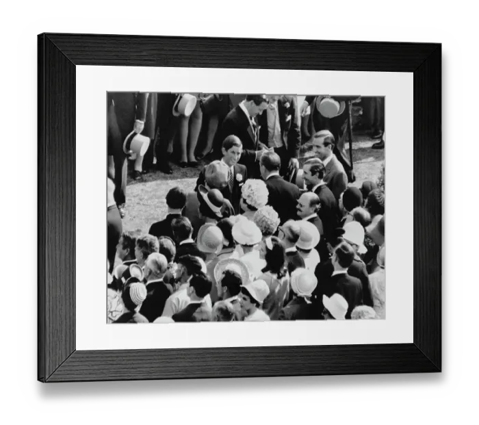 Framed Print : Prince Charles At Garden Party Framed Print : Prince Charles At Garden Party