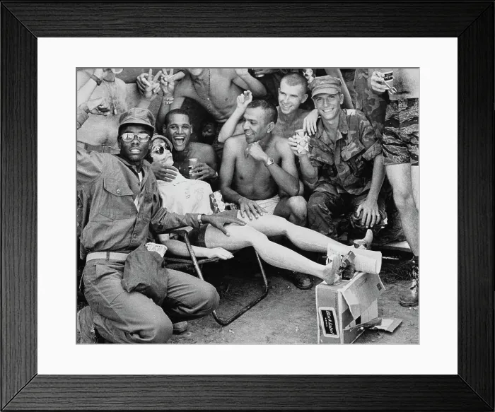 Framed Print : Vietnam War Scenes Framed Print : Vietnam War Scenes