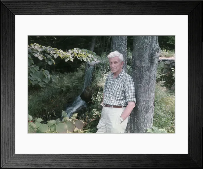 Framed Print : Portrait of Mark Van Doren