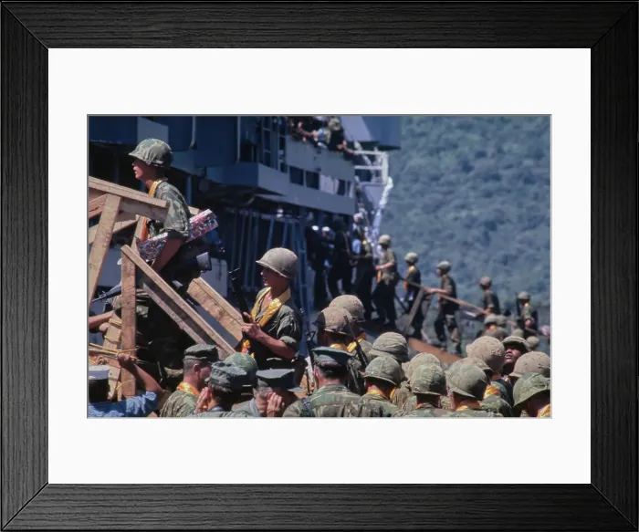 Framed Print : Da Nang, Vietnam War Framed Print : Da Nang, Vietnam War