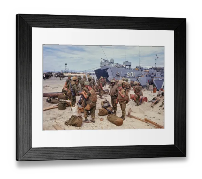 Framed Print : Quang Tri, Vietnam War Framed Print : Quang Tri, Vietnam War