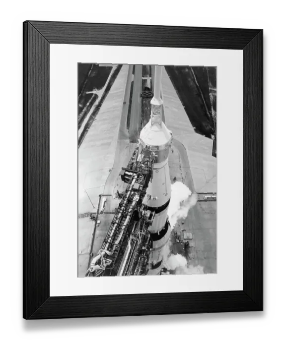 Framed Print : Apollo 11 Countdown Demonstration Test Framed Print : Apollo 11 Countdown Demonstration Test