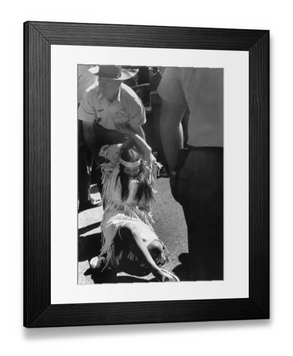 Framed Print : Passamaquoddy Indian Township Protest Framed Print : Passamaquoddy Indian Township Protest